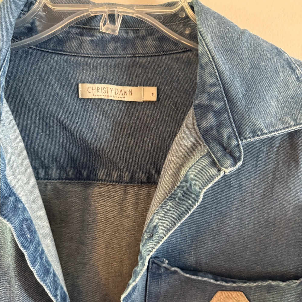 Christy Dawn Denim Patchwork Set - Aiden Pant and Patti Top - Picture 4 of 10